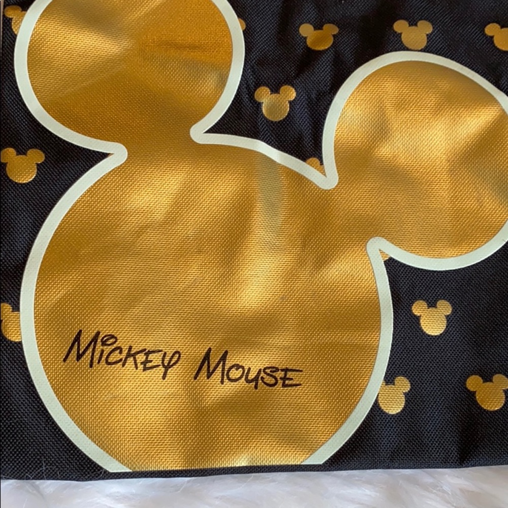 Mickey Mouse Disney Drawstring Backpack Tote Bag - image 2